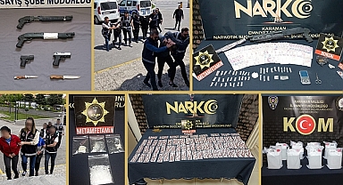 Karaman'da asayiş berkemal