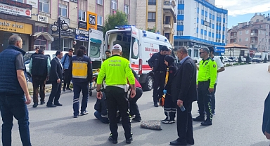 Yaya geçidinde feci kaza