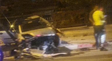 Karaman'da feci kaza