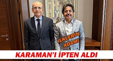 İlklerin adamı Karaman'ı ipten aldı